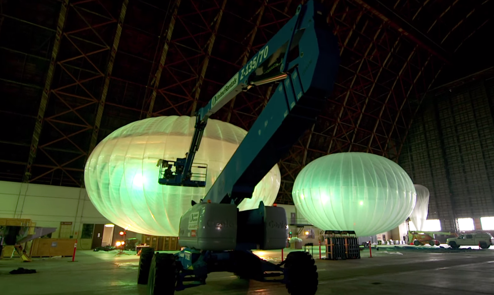 Projekt Loon Googles Stratosph Renballons Sind Startklar