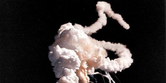 Explosion der Challenger am 28. Januar 1986 – heute vor 30 Jahren – kurz nach dem Start. Alle sieben Crew-Mitglieder kamen ums Leben.