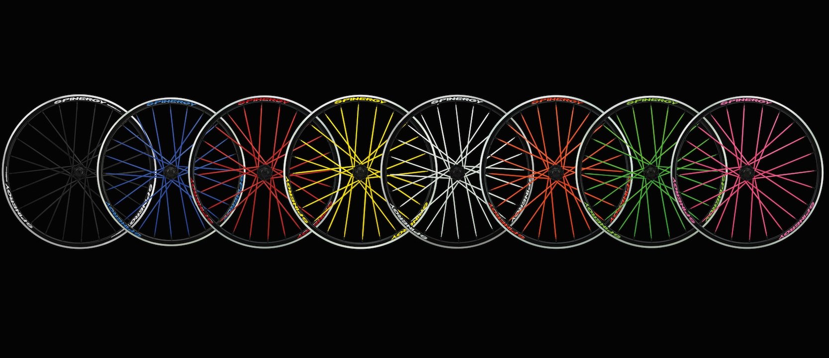 Farbige Laufräder von Spinergy: Speichen aus Stahl wiegen zwischen 4 und 6 g. Speichen aus Hightechn-Fasern sind nur halb so schwer.