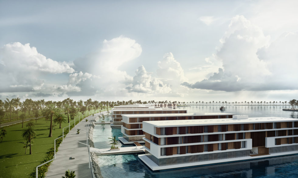 Katar floating hotels