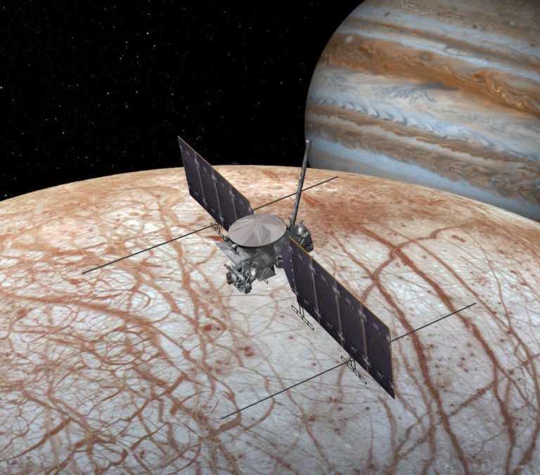 Die Sonde Europa Clipper soll 2024 starten. Foto: NASA/JPL-Caltech