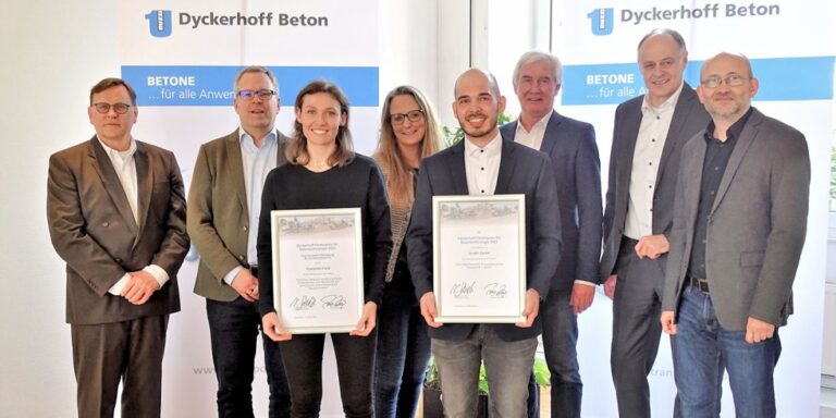 F Rderpreis F R Betontechnologie Verliehen