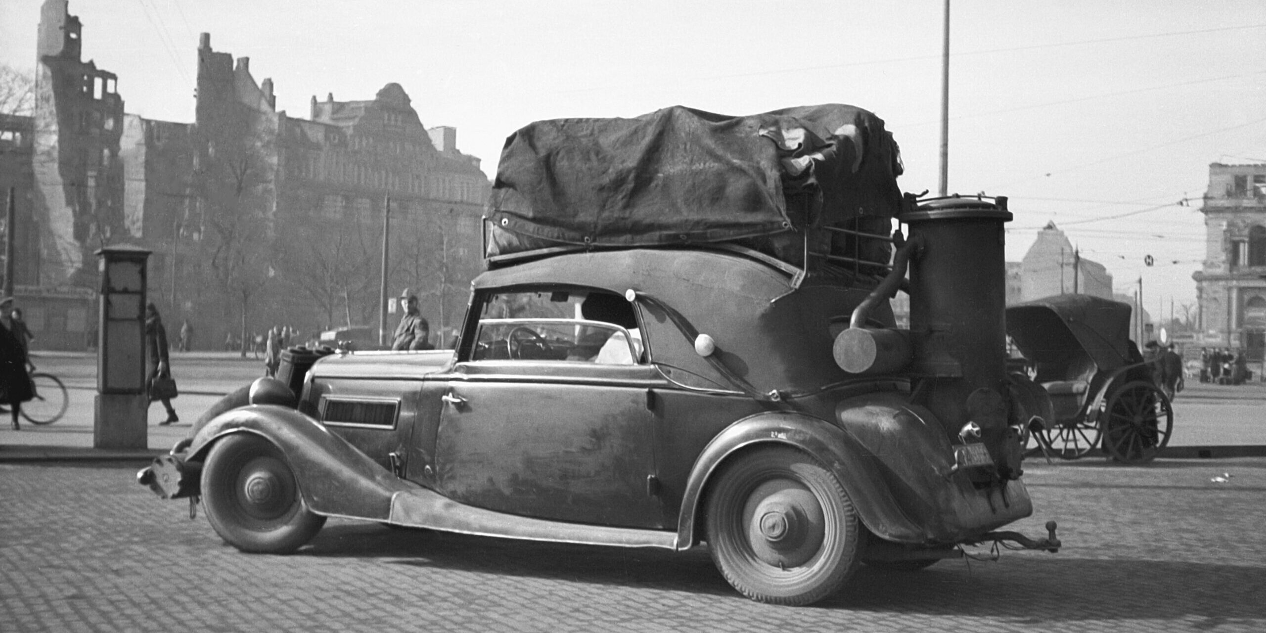 Autos mit Holzvergaser: Blick auf eine längst vergessene Technologie