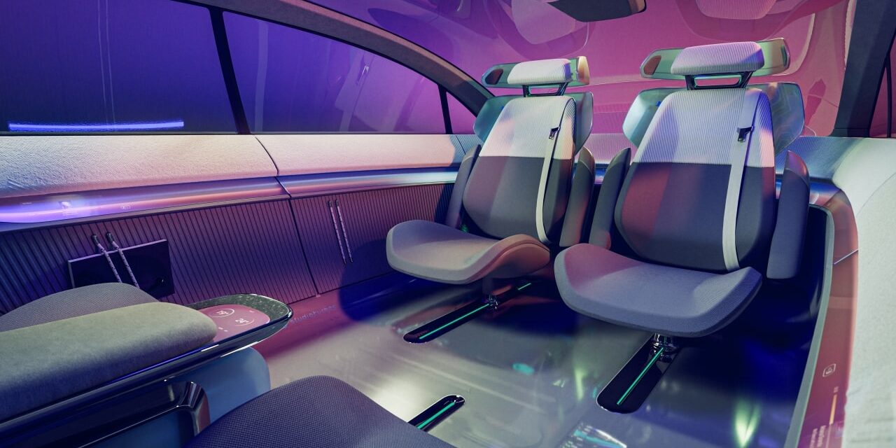 Bosch erforscht den Innenraum des Autos der Zukunft