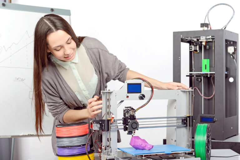 Umgang mit 3D-Drucker