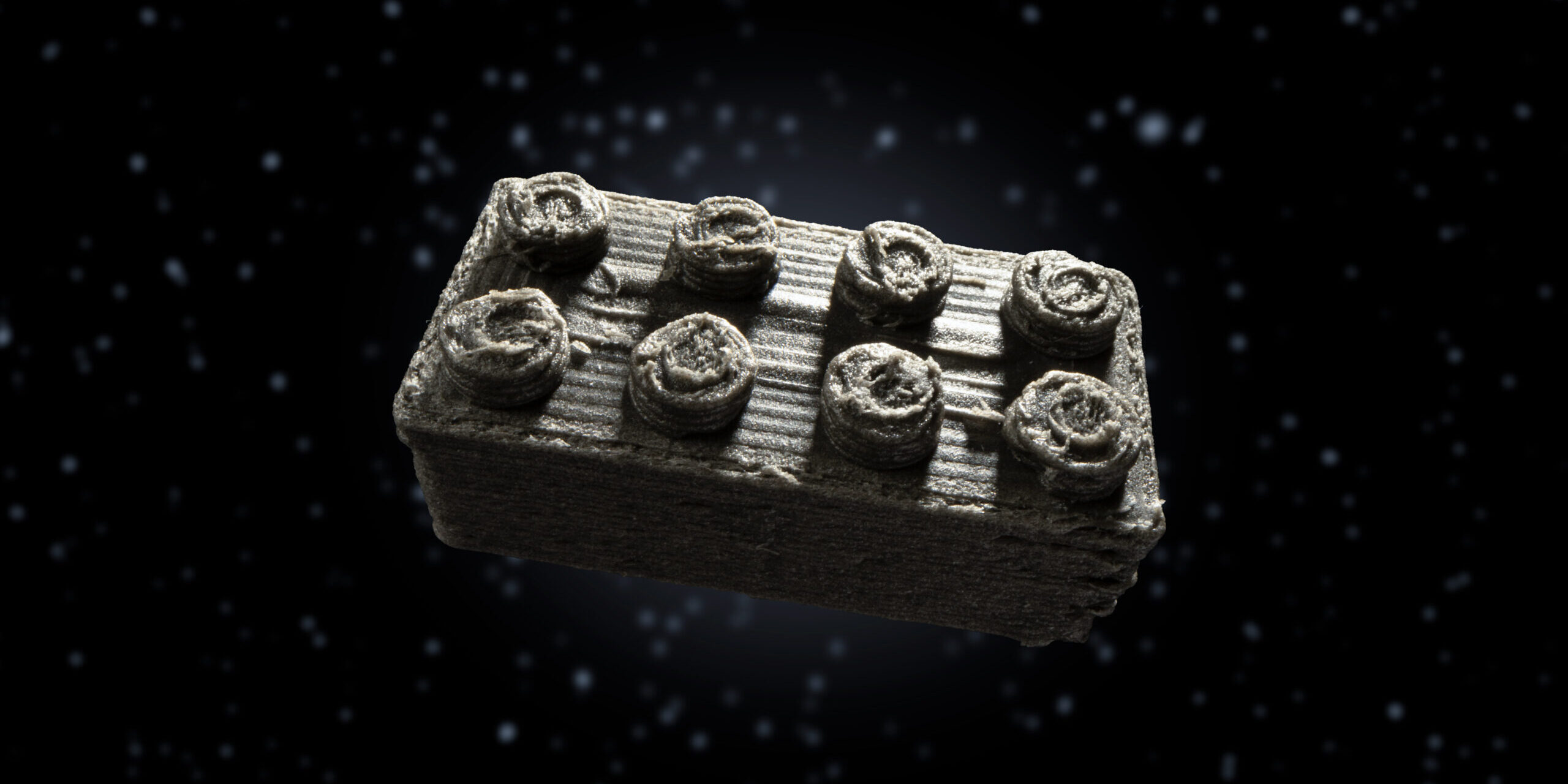 Häuser auf dem Mond: ESA druckt Legosteine aus Meteoritenstaub