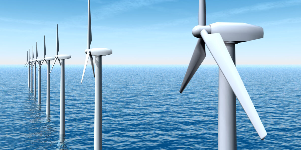 Offshore-Windparks auf hoher See