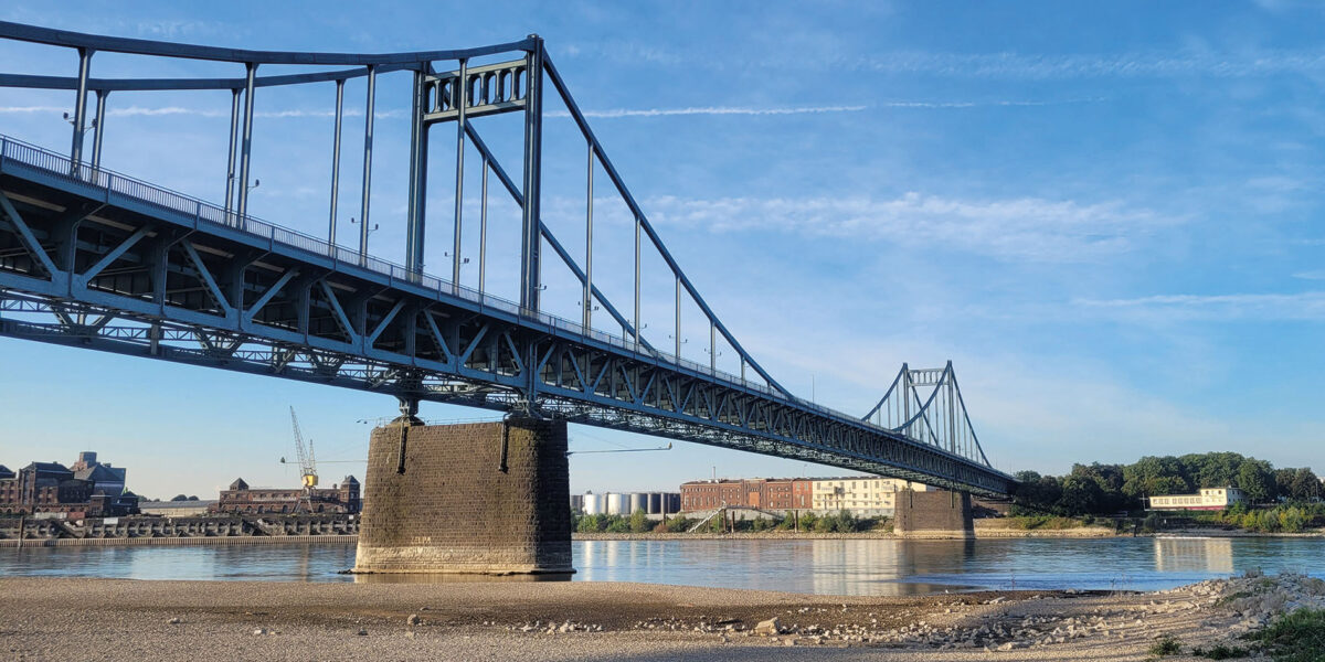 Rheinbrücke Krefeld-Uerdingen. Foto: Straßen.NRW