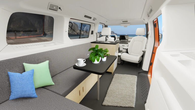 Innenraum Buzz-Camper