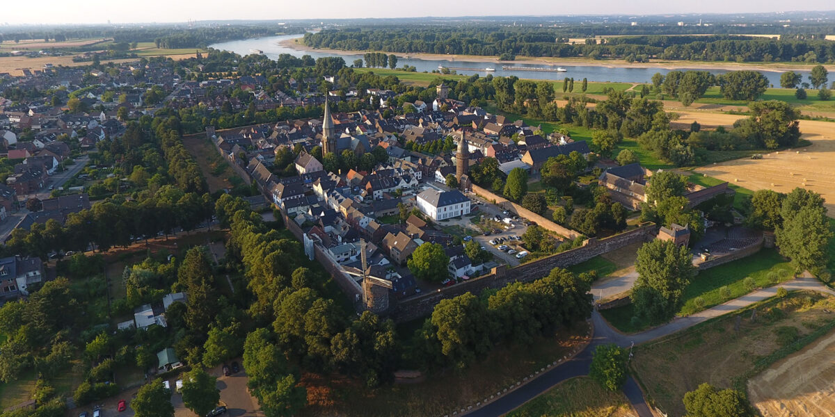 Die Stadt Dormagen erarbeitet aktuell ein Klimaanpassungskonzept, um sich für künftige Wetterextreme zu wappnen. Foto: Stadt Dormagen