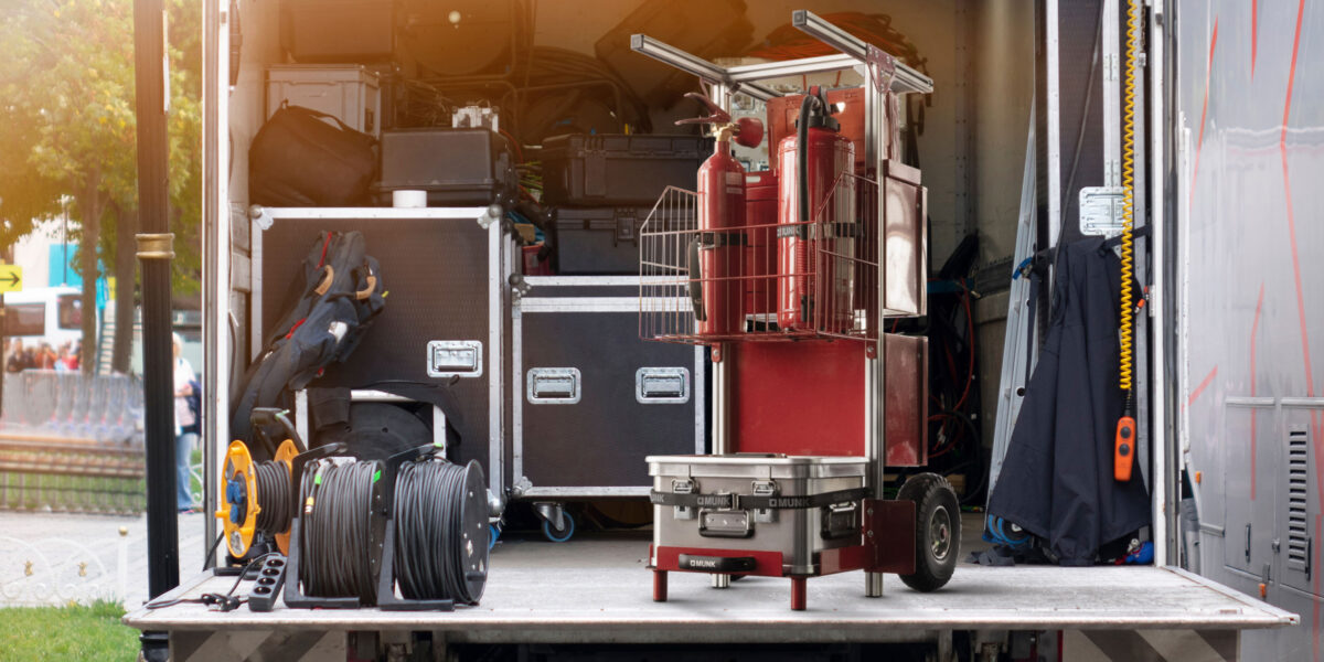 Mit dem SafeCaddy „Erste Hilfe“ haben Ersthelfer alle notwendigen Hilfsmittel schnell zur Hand. Foto: Munk Rettungstechnik 