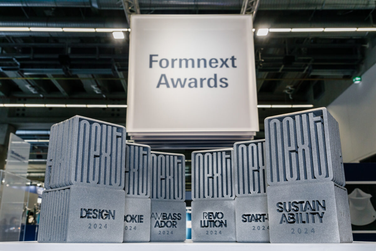 Im Rahmen der Formnext 2024 wurden Awards in sechs Kategorien vergeben. Wir stellen alle Sieger und Nominierten vor. Foto: Copyright © Mesago / Marc Jacquemin