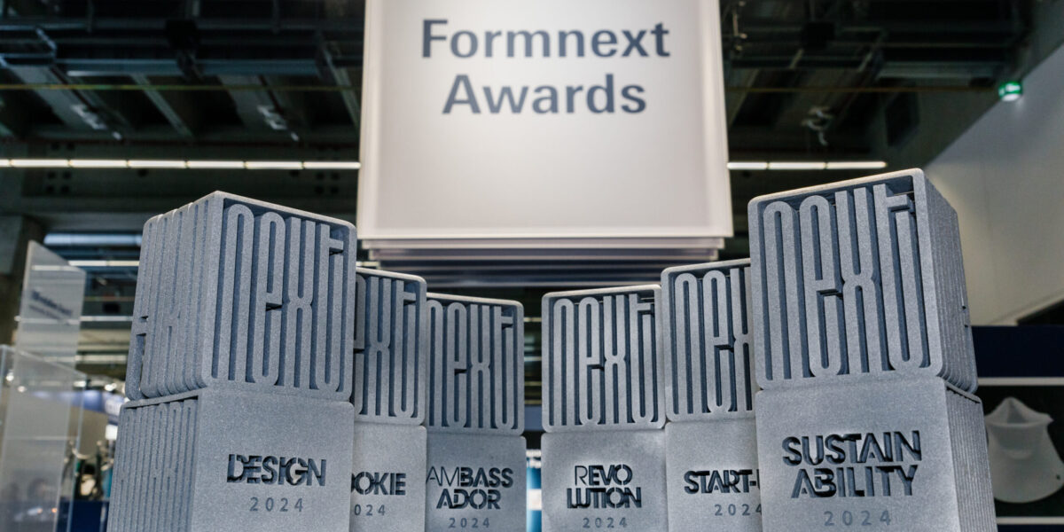 Im Rahmen der Formnext 2024 wurden Awards in sechs Kategorien vergeben. Wir stellen alle Sieger und Nominierten vor. Foto: Copyright © Mesago / Marc Jacquemin