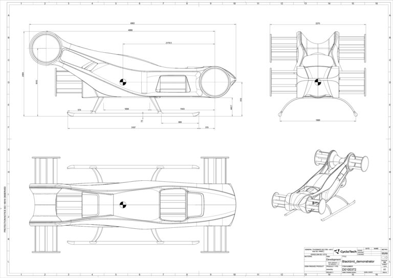 Konzept von Blackbird