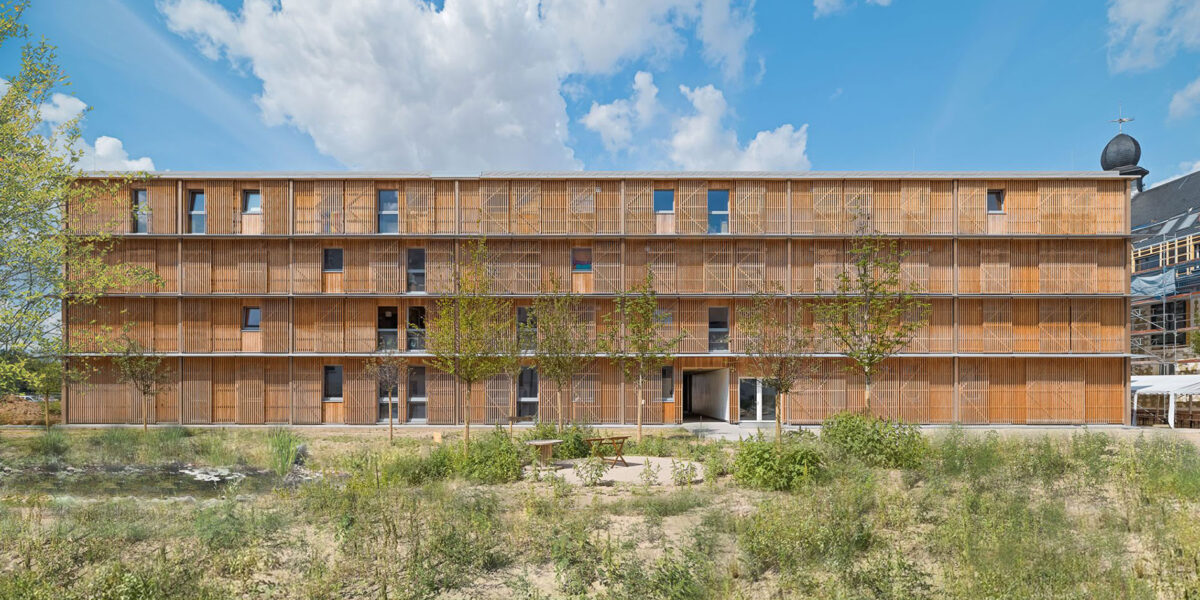 Die Ostfassade des Collegium Academicum in Heidelberg. Bild: Thilo Ross
