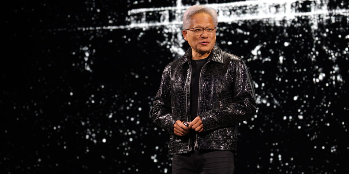 Nvidia-CEO Jensen Huang preist sein Unternehmen als "König der KI-Revolution" an. Foto: Consumer Technology Association (CTA)®